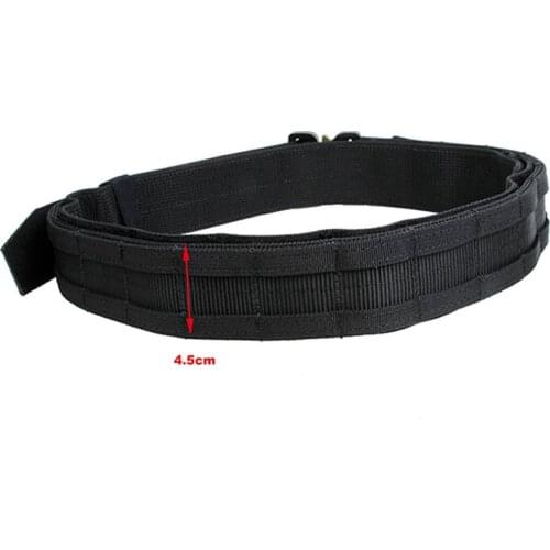 New Outdoor TMC NEW Tactical CS Outdoor Military Army Fighter Belt 1.75 Inch Black Hunting Shooter Belt