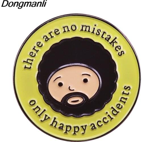 P5647 Dongmanli Art Painter Hard Enamel Pins Women Men Badge Backpack Collar Lapel Collection Jewelry