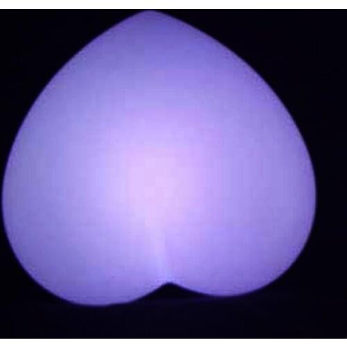 Muti Color heart LED Table Lamps Fairy Lights Wedding Party Decor Lamps 16 color changing outdoor for Event & Party Supplies 1pc