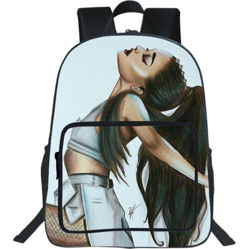 Ariana Grande Backpack Teen Backpack Children Bag Back To College Bookbag Boy Girl Bag Casual Travel Rucksack Mochila