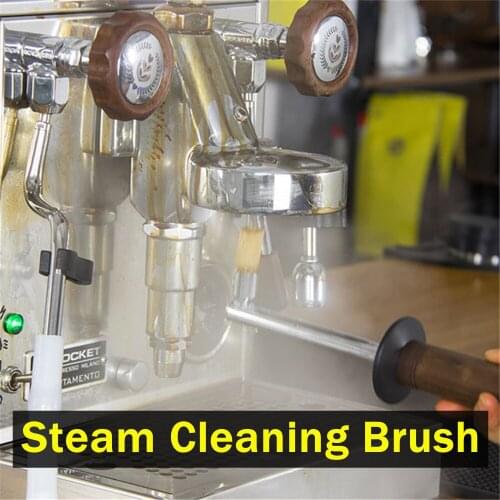 Coffee Steam Cleaning Brush Tea Clean Brush Machine Brush Removable Cleaner Coffee Grinder Brushes Keyboard Brush Cleaner Tool