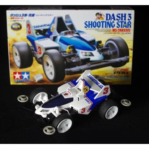 Tamiya Mini 4WD DASH3 SHOOTING STAR (MS Chassis) 18630 1/32 Car Model(Not Assembled)
