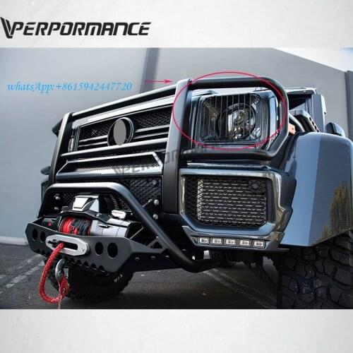 W463 headlamp guard mesh Guards Protectors g63 g65 Grille Guard Mesh Protection For W463 G-class G500 G63 G55