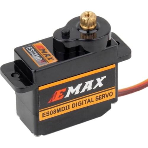 1 piece Original EMAX ES08MDII ES08MD II Digital Servo 12g/ 2.4kg/ High-speed Mini Metal Gear