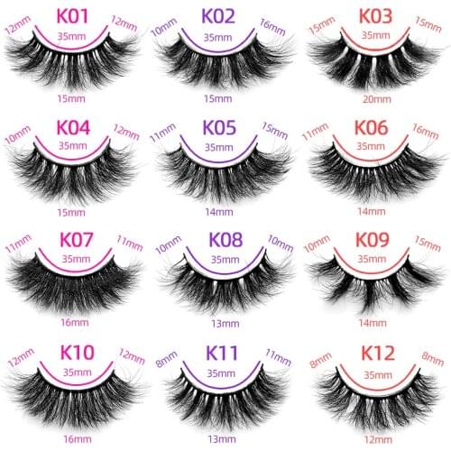 10pair 5D Mink Lashes Eyelash Extension 100% Cruelty free Handmade Crisscross Fluffy Mink False Eyelashes Faux Cils Soft Lashes