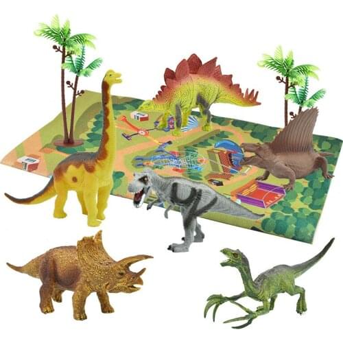 3size Dinosaurs Mat Dinosaur Character Game Mat Sets Mat Floor Game Baby Crawling Mat Educational Toys For Children Toy And Gift