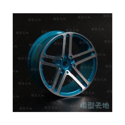 4pcs 1/10 On-Road Drift Car 52MM Aluminum Alloy Metal Wheel Hub 1.9Inch Climb Car Wheel Rim For HSP Tamiya HPI Kyosho 94123 113