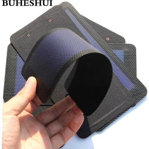 BUHESHUI 1W 2V Amorphous Flexible Solar Cell+DIY Solar Panel For Mobile Phones Foldable Solar Charger 10pcs Free shipping