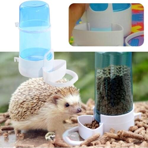 Pet Automatic Food Feeder Pet Water Bowl Small Animal Drinking Dispenser Dispenser Pet Feeder Drink Hedgehog Hamster Rabbit