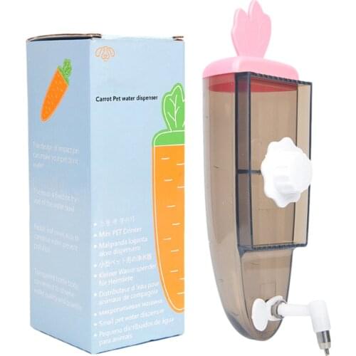 Carrot Bunny Drinker Pet Automatic Drinker Cat My Neighbor Totoro Flicker Needle Kettle For Small Animal Hamster Guinea Pig