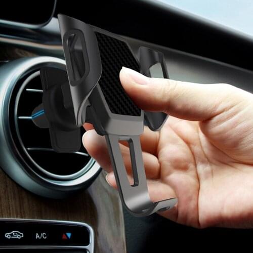 Sucker Air Vents Car Phone Holder Mount Stand GPS Telefon Mobile Cell Support For iPhone 12 11 Pro Max X 7 8 Plus Xiaomi Huawei