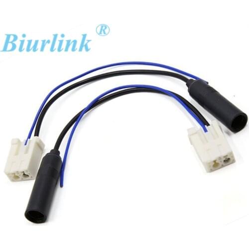 Biurlink 10pcs Car Radio Stereo Antenna Adapter Cable for Toyota