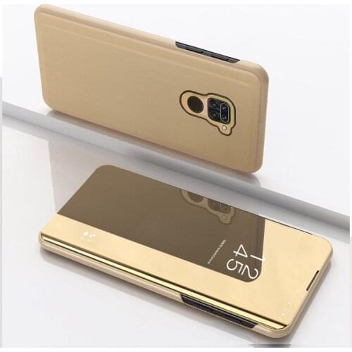 For Xiaomi POCO X3 NFC Mi 10 Ultra Phone Case Luxury Mirror Flip Leather Phone Case for Xiaomi Mi 10T Pro Little M3 Cover Coque