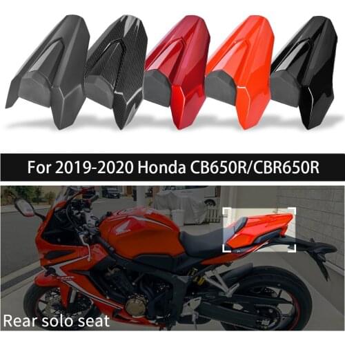 CB650R CBR650R Rear Seat Cover For 2019 2020 Honda CBR CB 650R Passenger Seat Cowl Hump Tail Fairing Motorcycle Accessories New