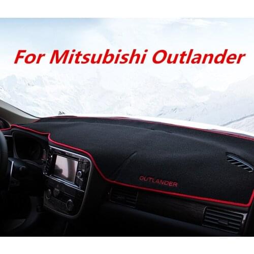 For Mitsubishi Outlander 2013-2018 Automobile Instrument Panel Shading Pad Car Dashboard Avoid Light Pad Dark Mat