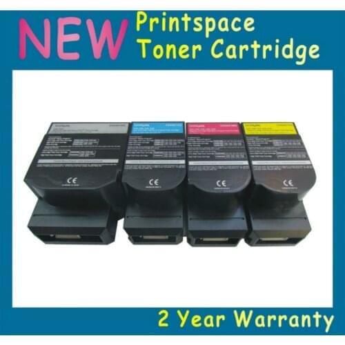 4pc 2.5k/2k Toner Cartridges for Lexmark C540 C540n C543 C544 C546 X543 X544 X546 X548 Ink KCMY