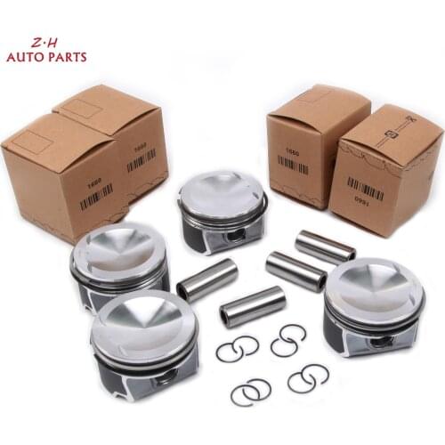 Φ82.51mm / Φ21mm Pistons & Rings Kit Assembly For Seat Leon VW Golf Scirocco 2.0 TSI CDLC CDLG Audi S3 TTS 2.0TESI 06D107066L