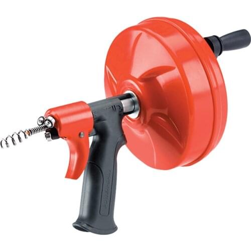 Multi-Functional Home Sewer Pipeline Leakage Hair Blocked Dredge Tool Spring Automatic Imported Hand Cleaning Machine