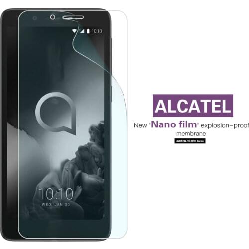 Soft TPU Nano Film For Alcatel 3 5 3020 3040 1060D 1C 1x 3c 3v 3X 5V 2019 Screen Protector Anti-Exlosion Protection Cover