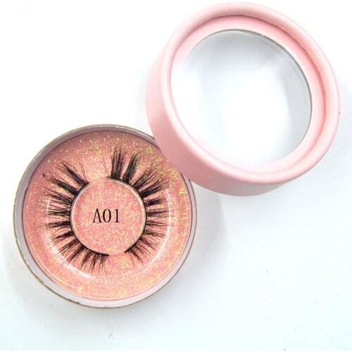 Eyelashes 3D Mink Lashes High Volume Natural Long Handmade Mink False Eyelashes Thick Full Strip Lashes Cruelty Free eye Extend