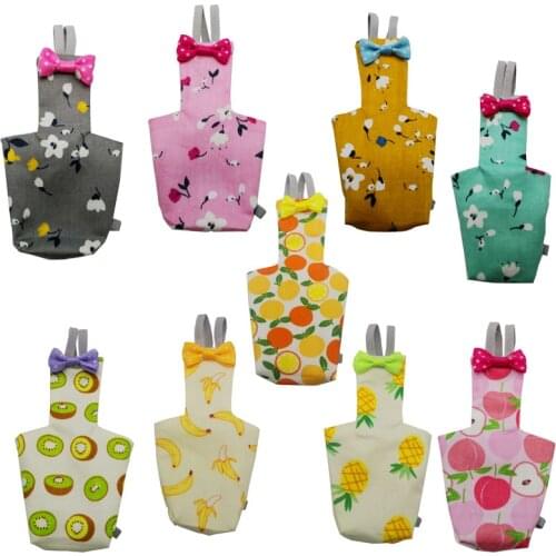 Bird Parrot Diaper Flight Suit Nappy Clothes for Green Cheek Conure Parakeet Cockatiels Pigeons Medium Large Pet Bird Washable