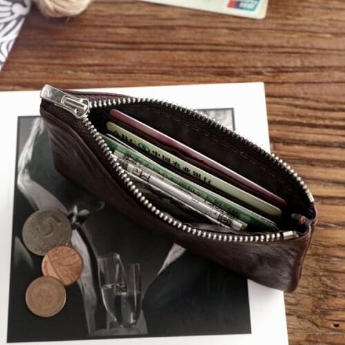 2021 Hot Mens Leather Wallet Brand Thin Purse Fashion Designer Coin Purses Holders