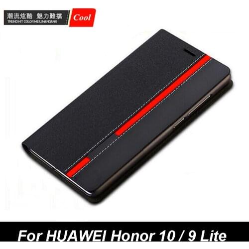 Luxury Wallet Bag Stand Mixed Colors Flip PU Leather Phone Case For HUAWEI Honor 10 / Honor 9 Lite Cover Fundas w/ Card Slots