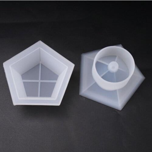 Gift Box Silicone Mold DIY Crystal Epoxy Mould Jewelry Storage Boxes Resin Molds