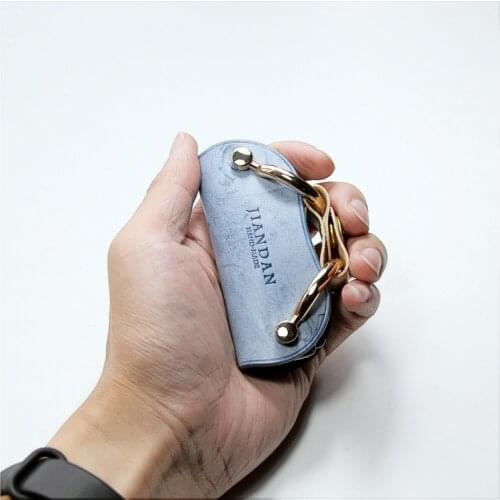 Waxing Key Storage Bag Cowhide Handmade Large Capacity Multi-function-color Cute Compact Mini Good Quality Organizer