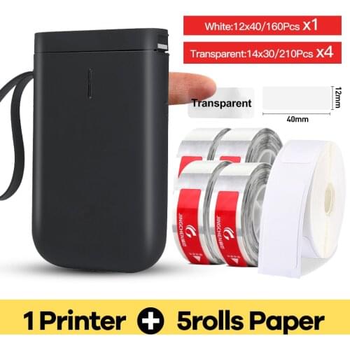 D11 label sticker Printer Paper Thermal Bluetooth Protabel Printer Machine Wireless Mini Label Notes Barcode Phone Printer