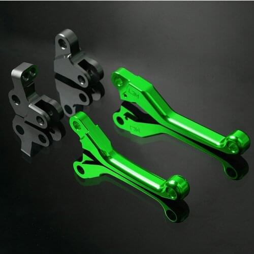 Dirt Bike Pivot Brake Clutch Levers hand grip Handbrake For KAWASAKI KLX125,D-TRACKER125 2010 2011 2012 2013 2014 2015 2016