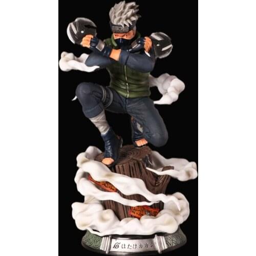 Japan Anime Kakashi Darts PVC Figure Figurine 29cm Toy Model Statue New No Box
