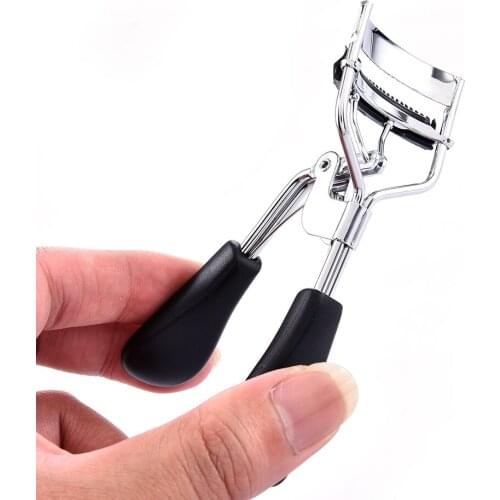 1 Pcs Heart Handle Curl Eyelash Curler Stainless Steel Eyelashes Curling Clip Lashes Cosmetic Accessories Makeup Tools For Women
