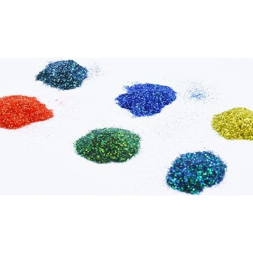 50g/Bag Nail Holographic Chameleon Pigment on Nails Laser Silver Glitter Chrome Magic Mirror Powder Manicure Gradient Pigment #G
