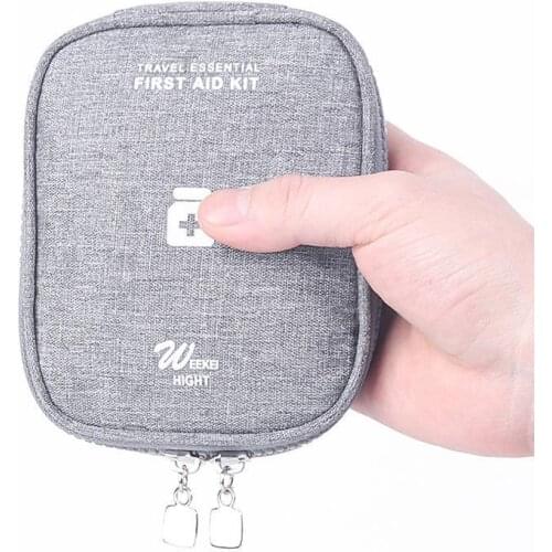 Portable Camping First Aid Kit Emergency Medical Bag Waterproof Car kits bag Outdoor Travel Survival kit Empty bag Household