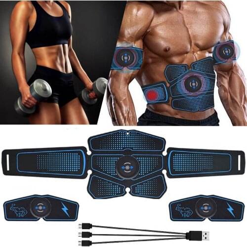 Home Gym Abdominal Muscle Stimulator Total ABS Fitness Musculation Equipement Training Gear Muscles Press Simulator Training