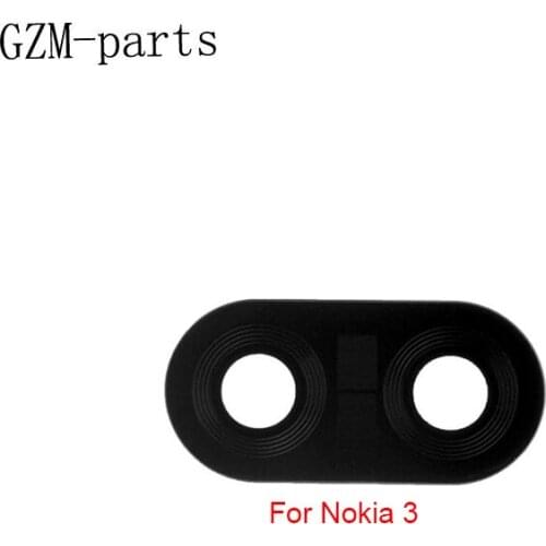 GZM-parts 1 Piece Back Rear Camera Lens Glass Replacement Cover For Nokia 3 3.1 Plus 5 5.1 Plus 6 6.1 Plus 6.2 with Sticker