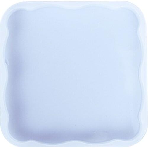 Square Rhombus Coaster Epoxy Resin Mold Cup Pad Mat Silicone Mould DIY Crafts Home Decorations Casting Tool