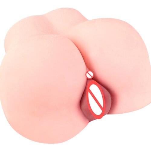 Male Masturbator 3D Big Dolls Artificial Realistic Hip Fat Vagina Pussy Anus Channel Adults Masturbation For Men Sex Toy 822
