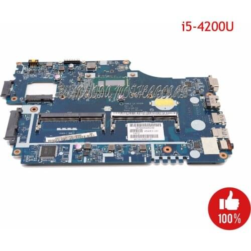 NBMFM11007 NB.MFM11.007 For Acer aspire E1-572 E1-572G Laptop Motherboard V5WE2 LA-9532P i5-4200U CPU DDR3L