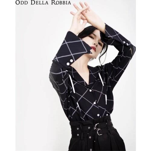 Блузки с принтом Odd Della Robbia China At AliExpress