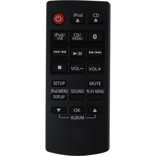 Remote Control For Panasonic N2QAYC000082 SC-HC38DB SC-HC58EG-W N2QAYB000944 SC-HC19 SC-HC29BD Compact Stereo CD Audio System