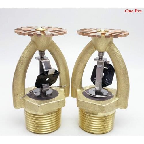 K363 DN25 ESFR Fast Response Fire Sprinkler Head,Upright Fire Sprinkler for Large Storage Extinguish Protection 74 Fusible Alloy