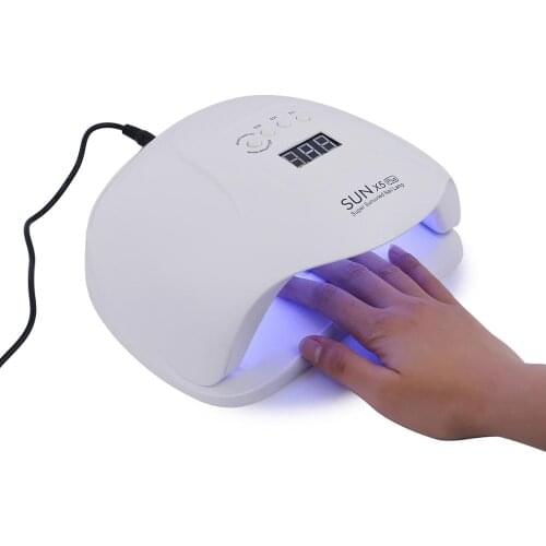 54W SUN X5 Plus Nail Dryer Machine UV LED Lamp With 36 Leds UV Lamp For All Gels For Nail Dryer For Nail Polish Quick Dryer