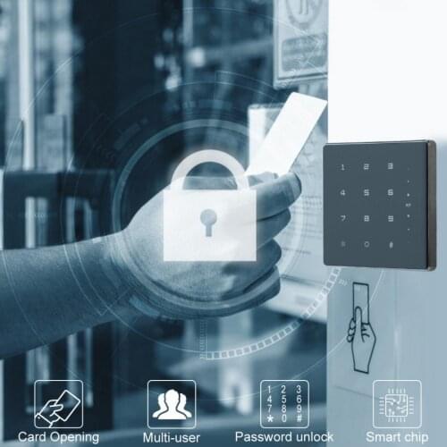 RF Card Reader Ultrathin Waterproof RF RFID Card Reader Wiegand26/34 for Access Control