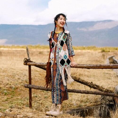 Handmade Crochet Beach Cover Up Sexy Hollow Out Mesh Knitted Tunic Swimsuit Coverup Womens Beach Sarong Robe De Plage A490