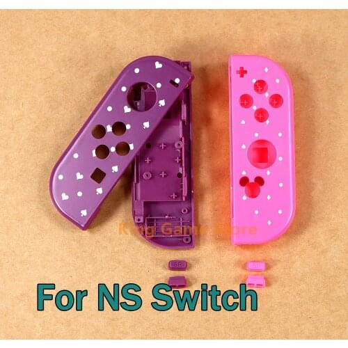 1set/lot Housing shell cover case with middle frame SL SR buttons Keys For Nintend Switch Joy con controller housing cover case
