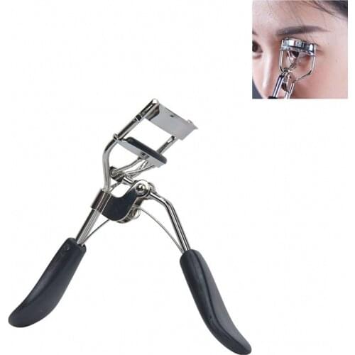 1Pcs Curling Eyelash Curler Long-lasting Curling Eyelash Curler Stainless Steel Portable Beginner Eye Makeup Tool