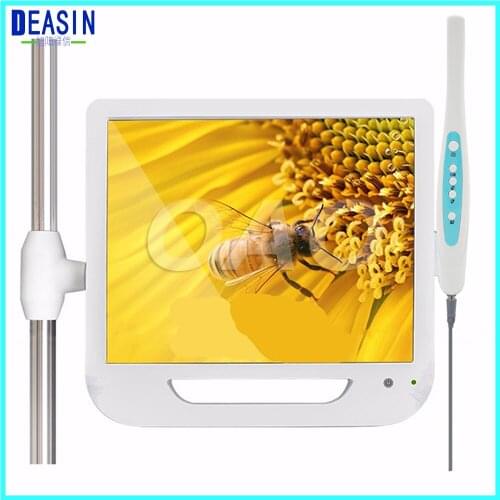 2018 Good Quality 17 Inch Monitor USB / Wifi Intraoral Endoscope Endoscope Camera 6 Led Camera Dental Camera Dental Light Denti