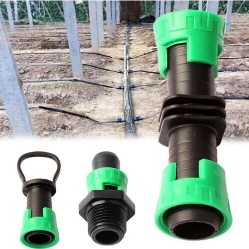 40%HOT10Pcs/Set Garden Water Connectors Wear-resistant Multifunctional 16mm Widely Used Drip Tape Plugs for Greenhouse